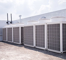 HVAC system of central conditioning